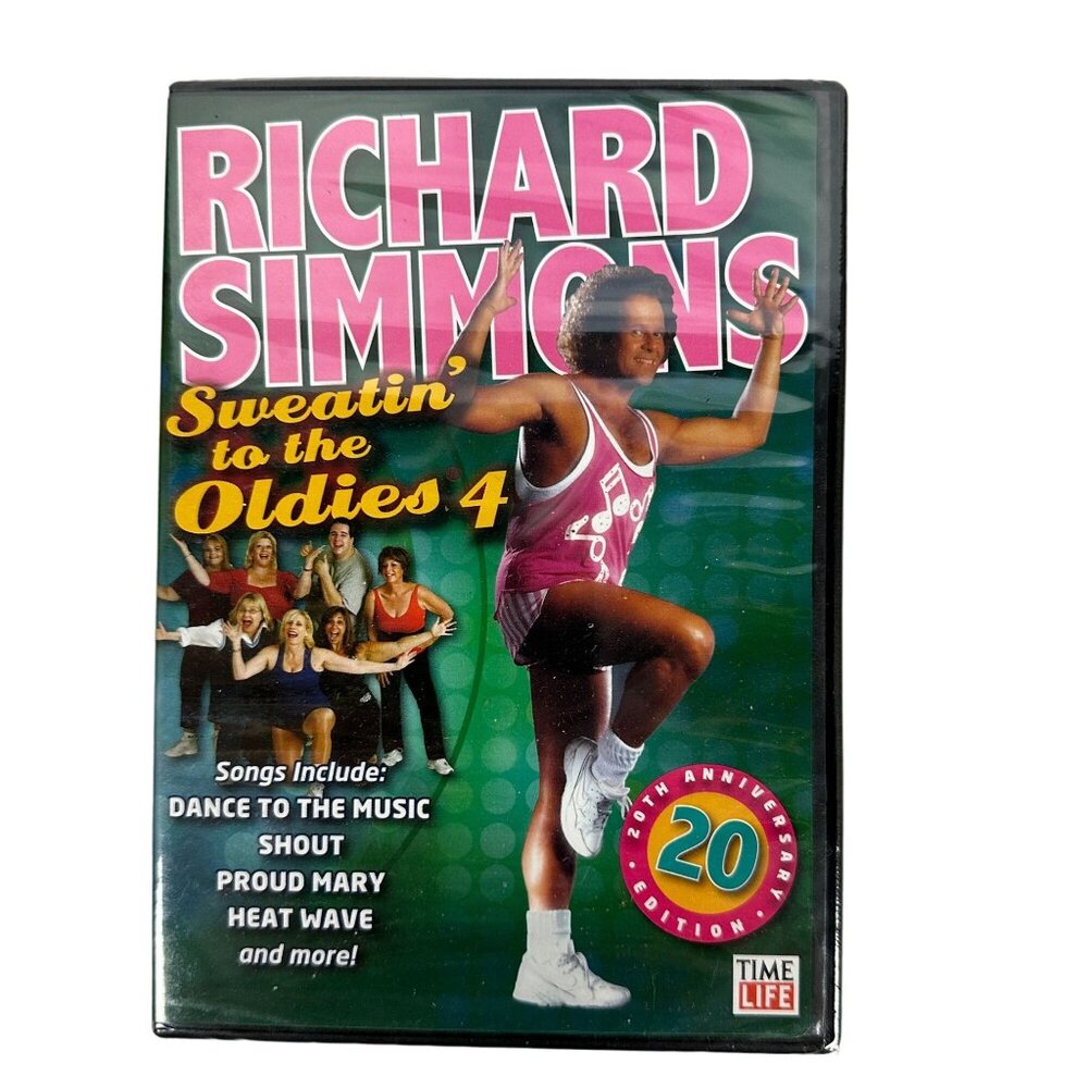 Richard Simmons Sweatin To The Oldies 4 DVD 20th Anniversary Edition